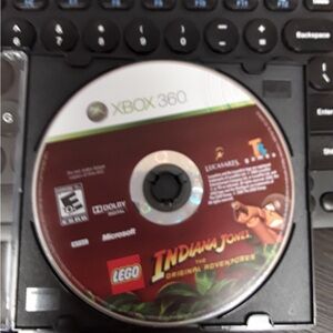 LEGO Indiana Jones Xbox 360 Game Disc